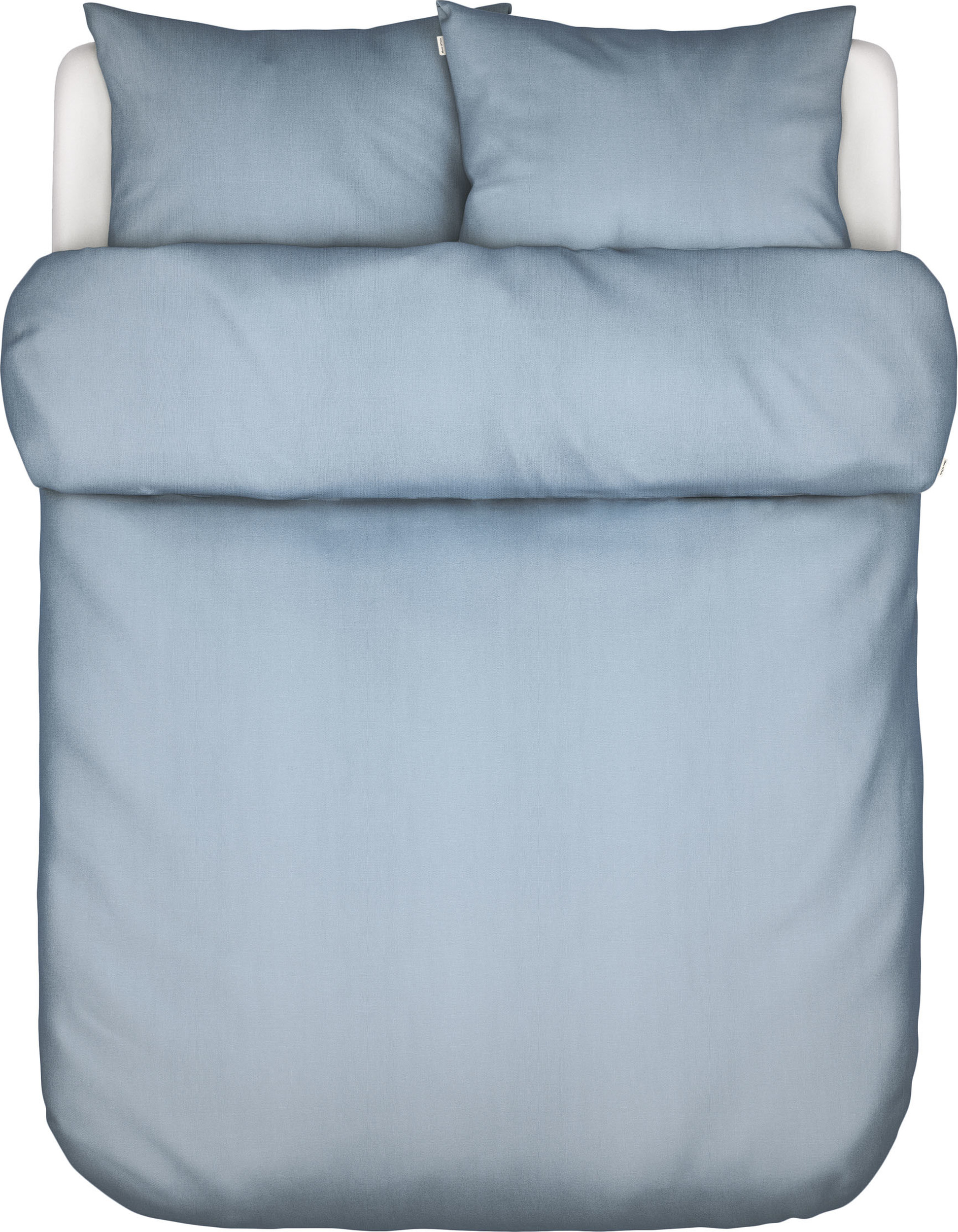 Pościel Valka 260 x 220 cm błękitna z 2 poszewkami na poduszki 60 x 70 cm