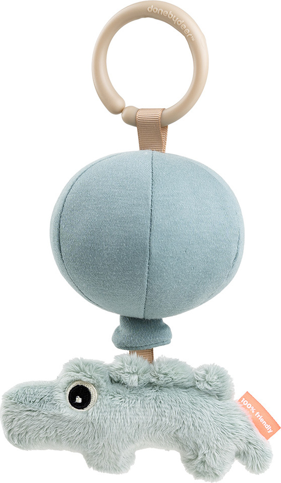 Zawieszka grzechotka Croco niebieska