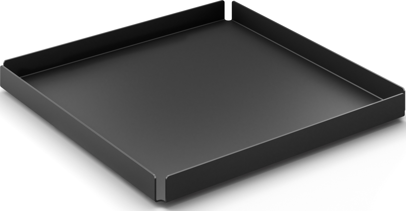 Tacka łazienkowa Potes 20 cm czarna