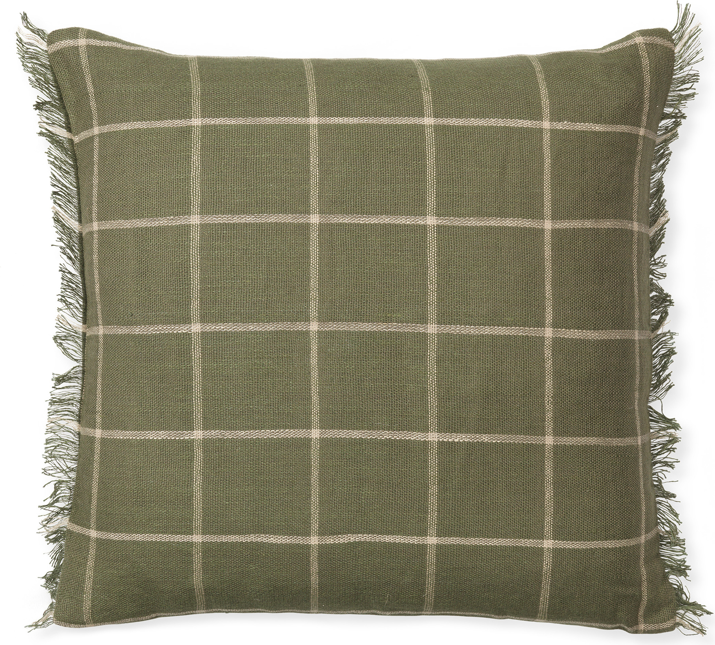 Poszewka na poduszkę Calm 50 x 50 cm oliwkowa