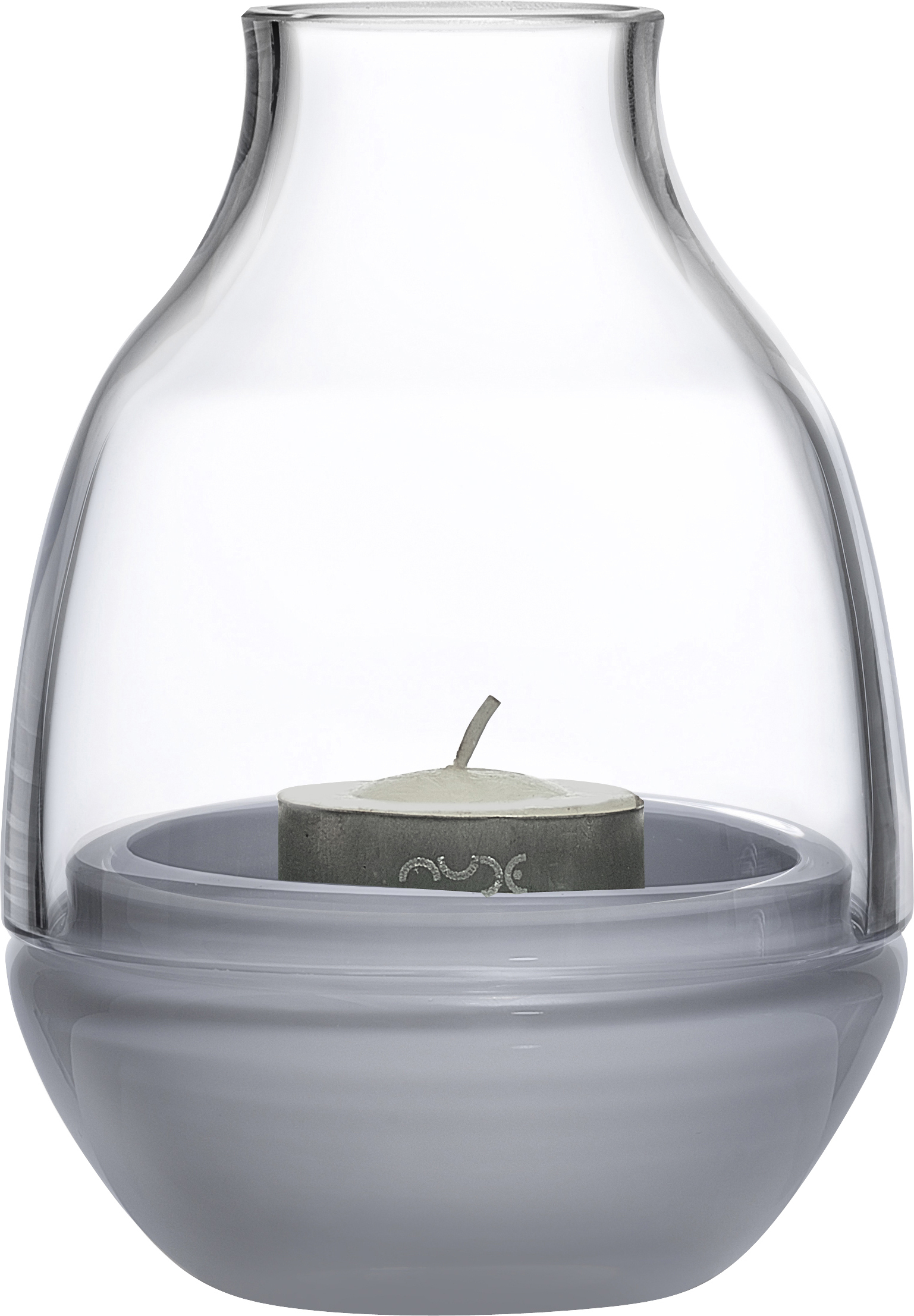 Świecznik na tealighty Eden szary