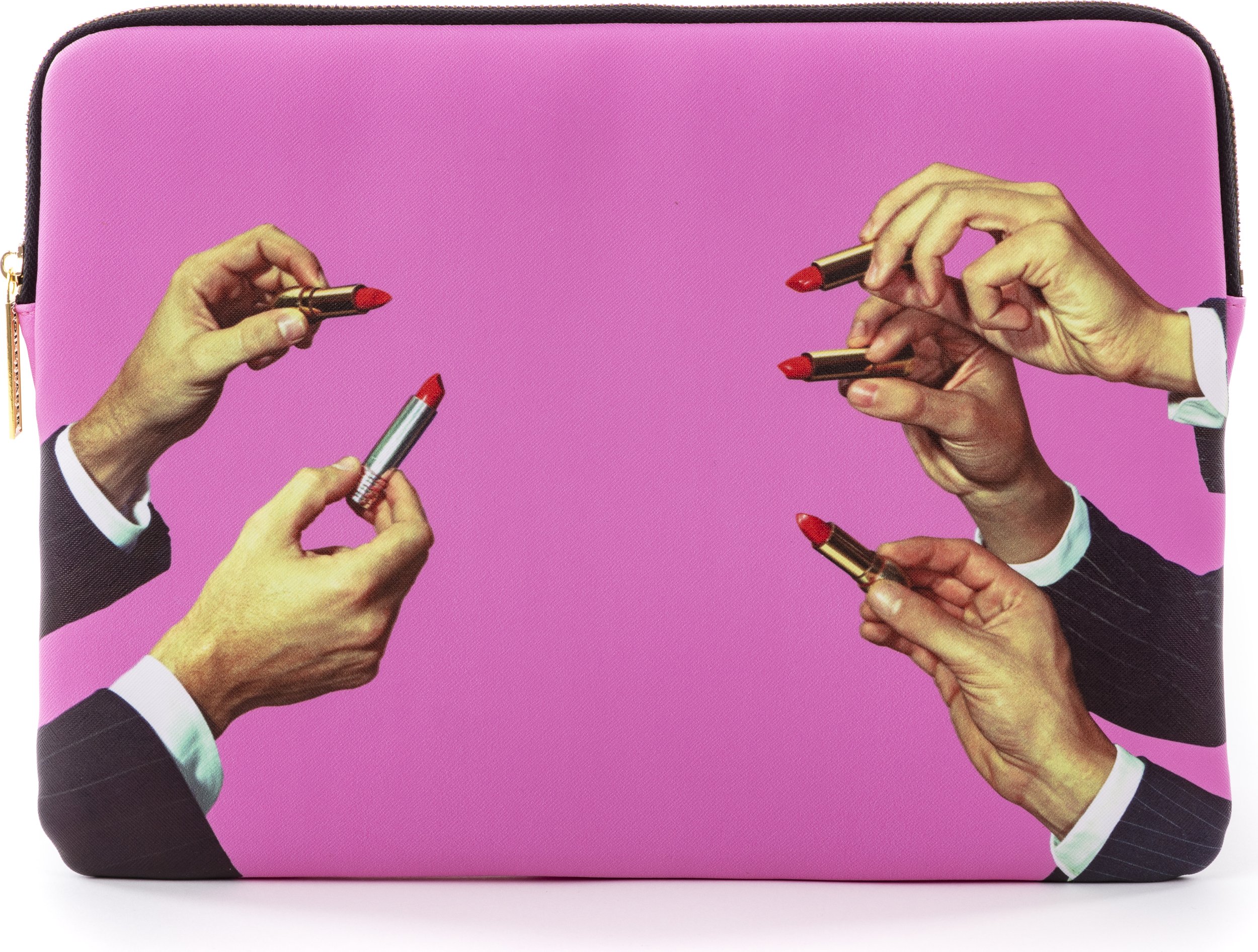 Etui na laptop Toiletpaper Lipstick Pink