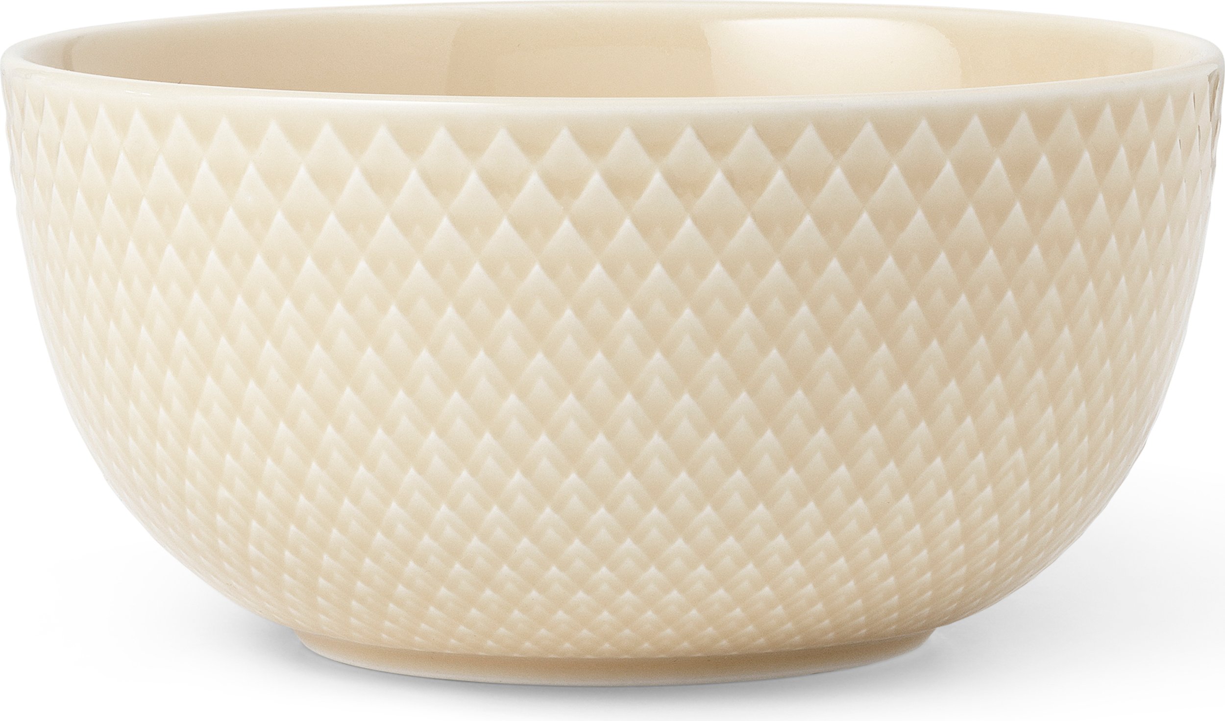 Miseczka Rhombe Earth 13 cm beżowa