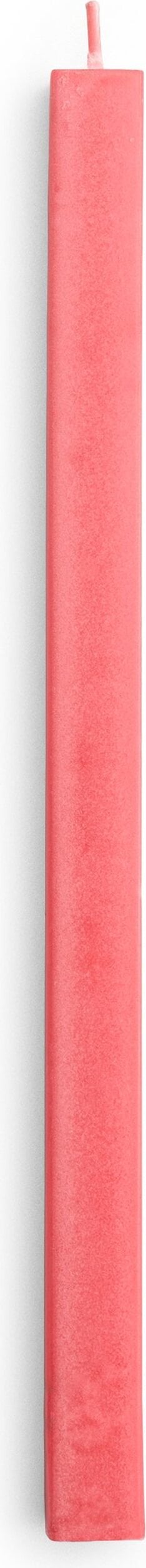 Świeca Square malinowa