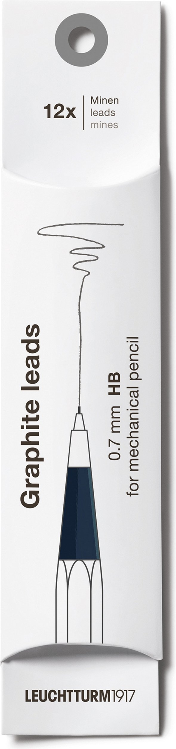 Wkłady do ołówków automatycznych Drehgriffel Nr. 2 0,7 mm 12 szt.