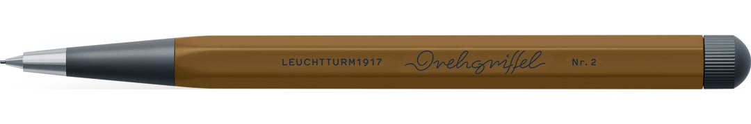 Ołówek automatyczny Drehgriffel Nr. 2 0,7 mm brązowy