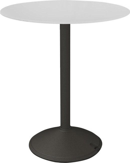 Stolik kawowy Brut Bistro blat HPL biały