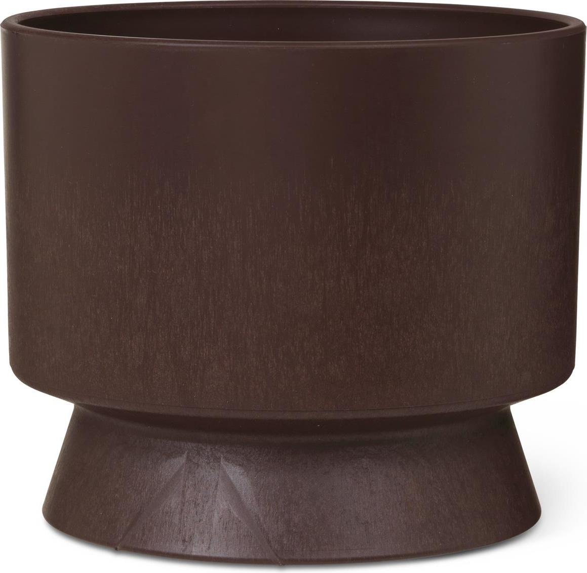 Osłonka na doniczkę Rosendahl 19 cm burgundowa