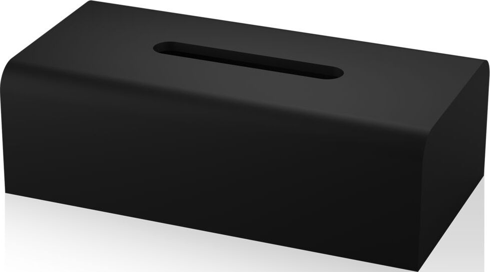 Pojemnik na chusteczki Stone czarny mat