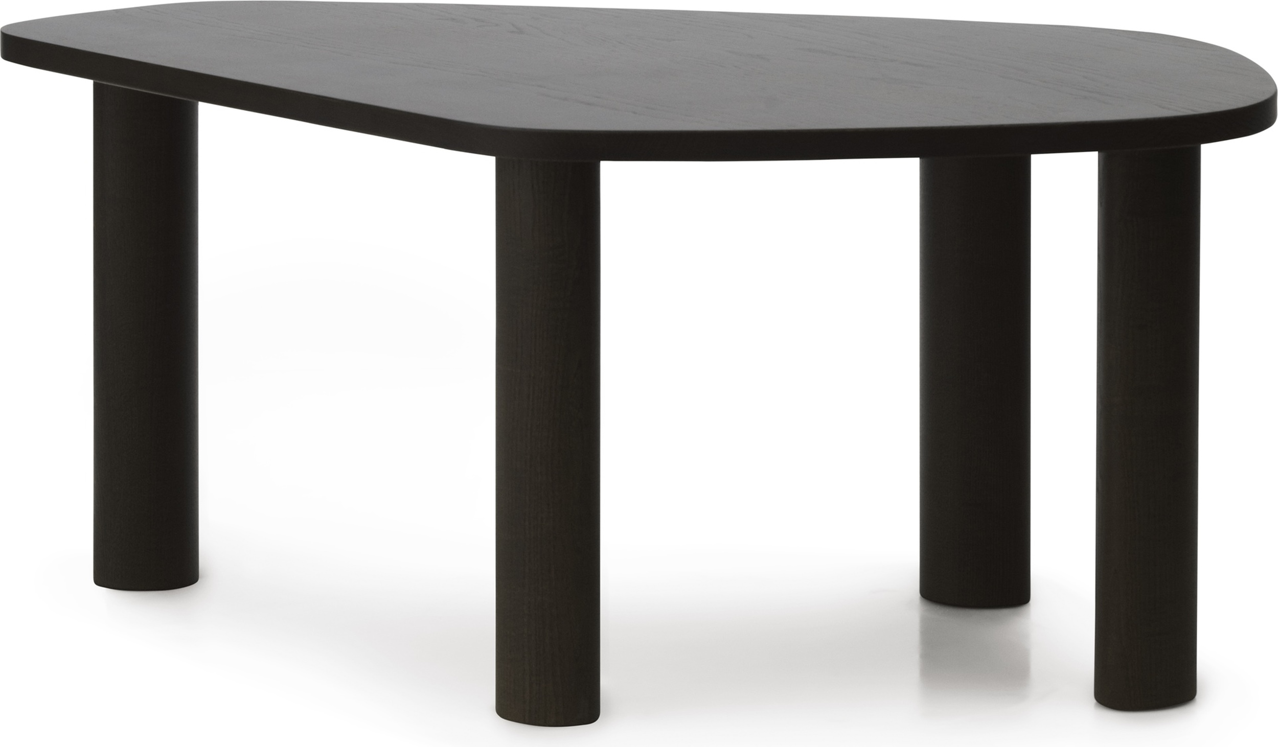 Stolik kawowy Sculp 109 cm ciemny jesion