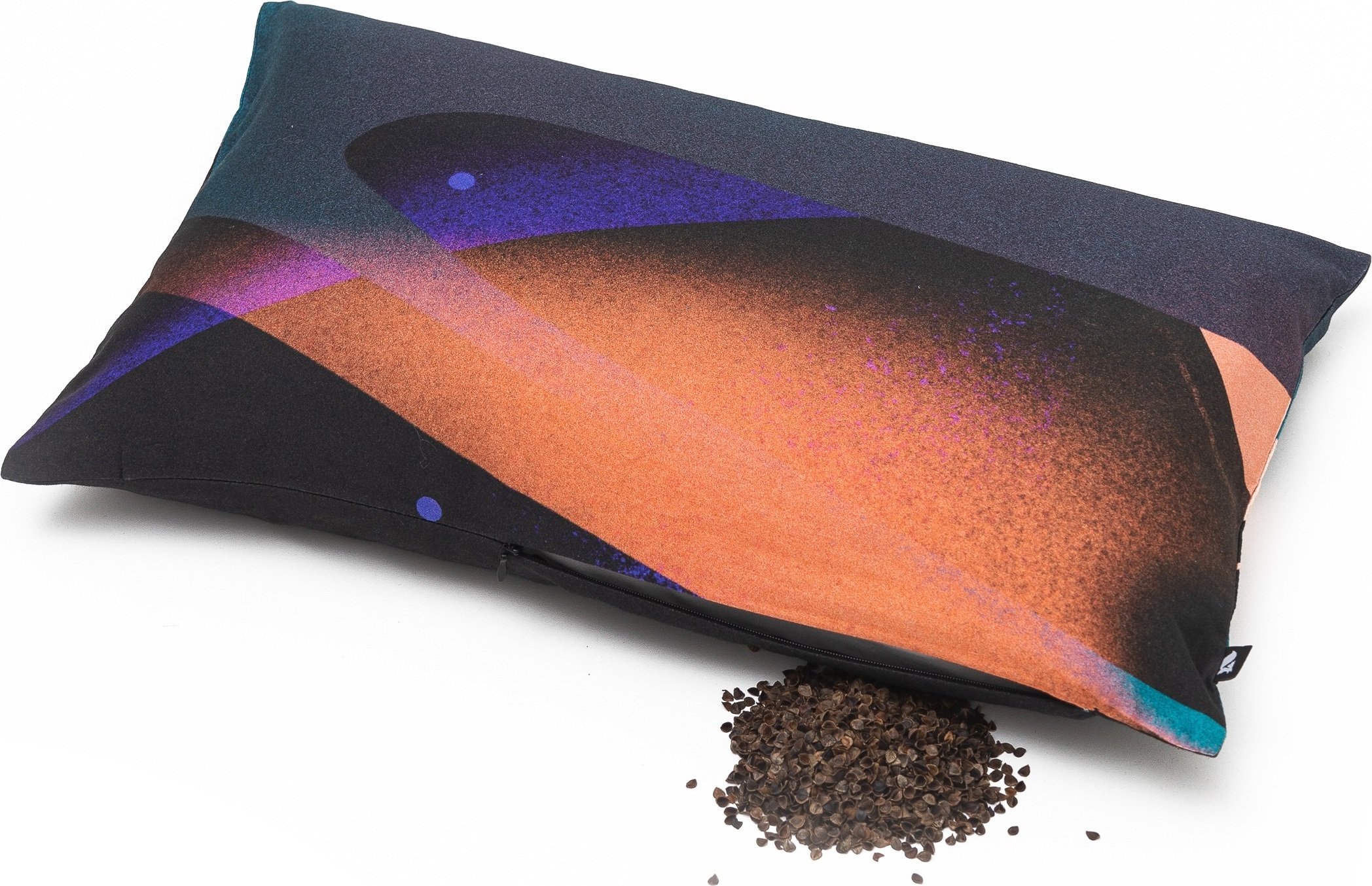 Poduszka Soft Void 50 x 30 cm z wypełnieniem z łusek gryki