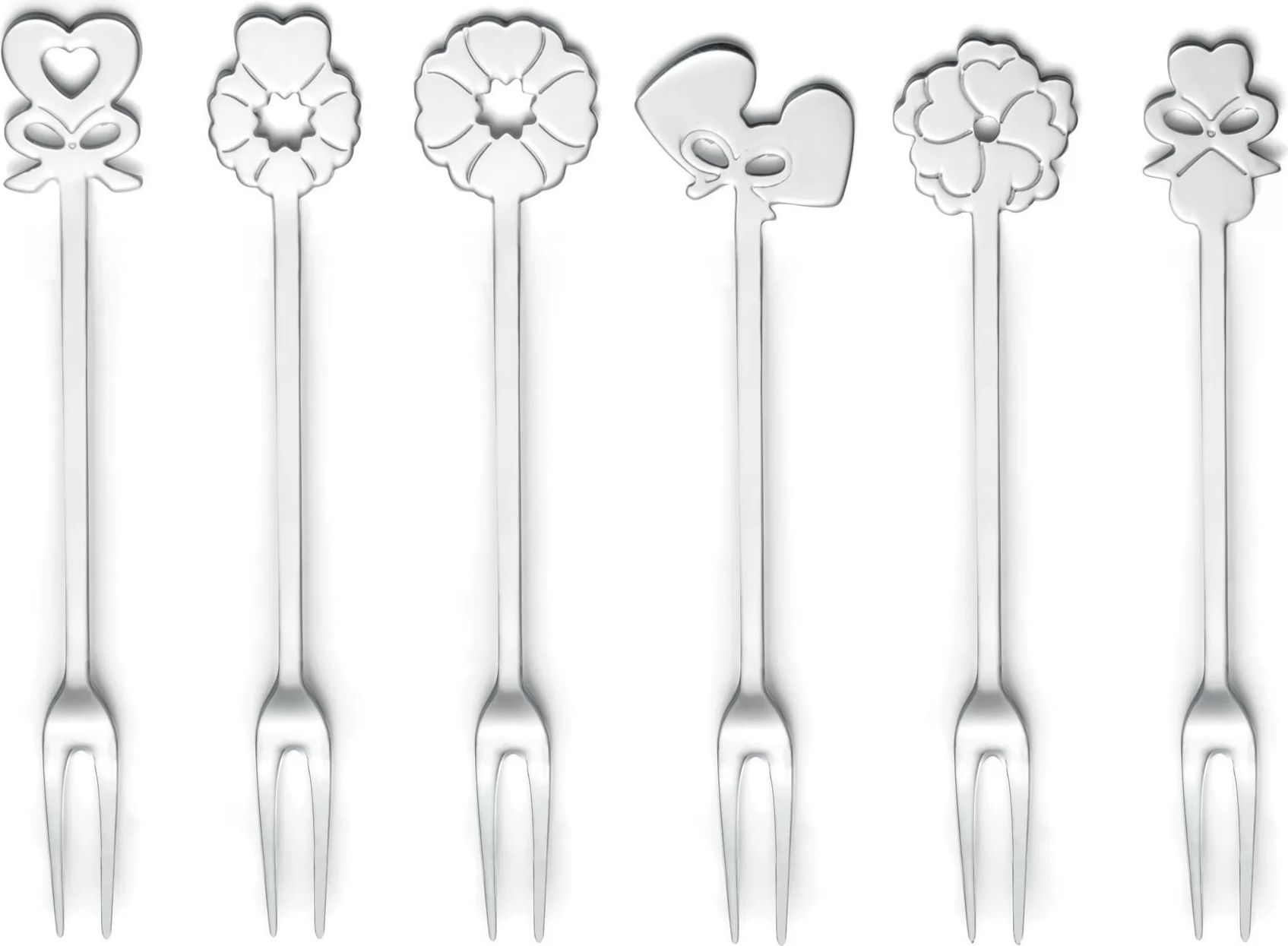 Widelczyki koktajlowe Love 6 szt.