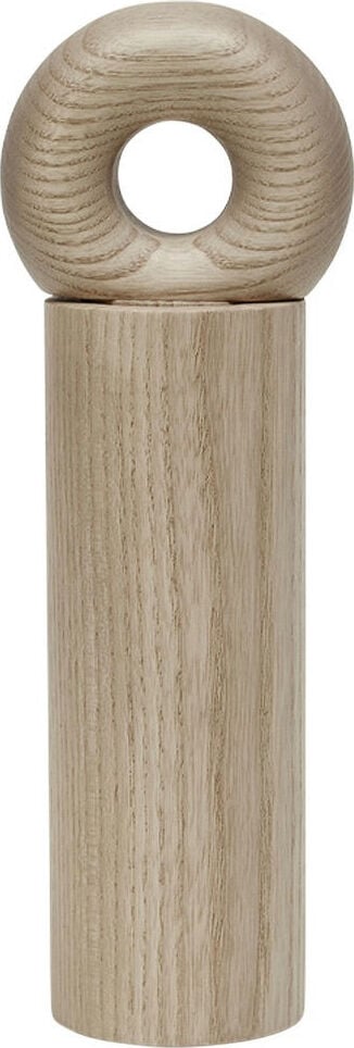 Młynek do soli lub pieprzu Hoop 22 cm jesion naturalny