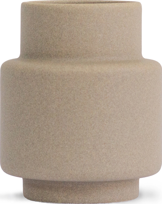 Wazon Hurricane Ceramic 15 cm jasnoszary