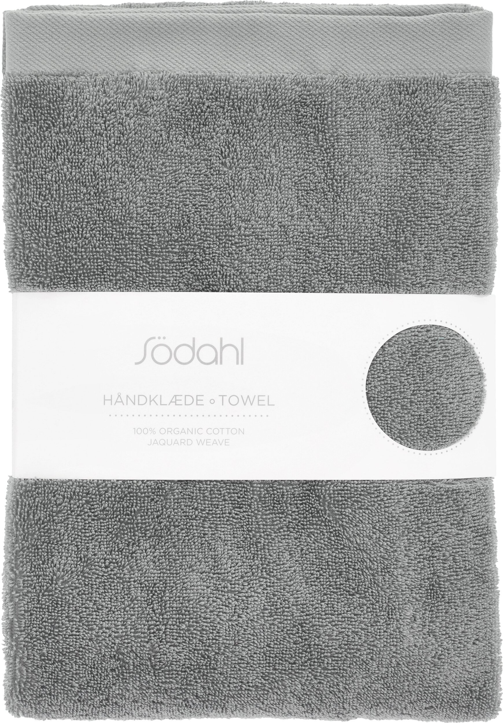 Ręcznik Comfort Organic II 70 x 140 cm kamienna szarość