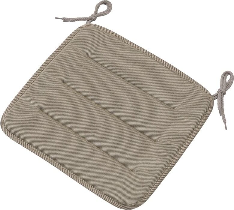 Poduszka na stołek barowy Linear jasnoszara