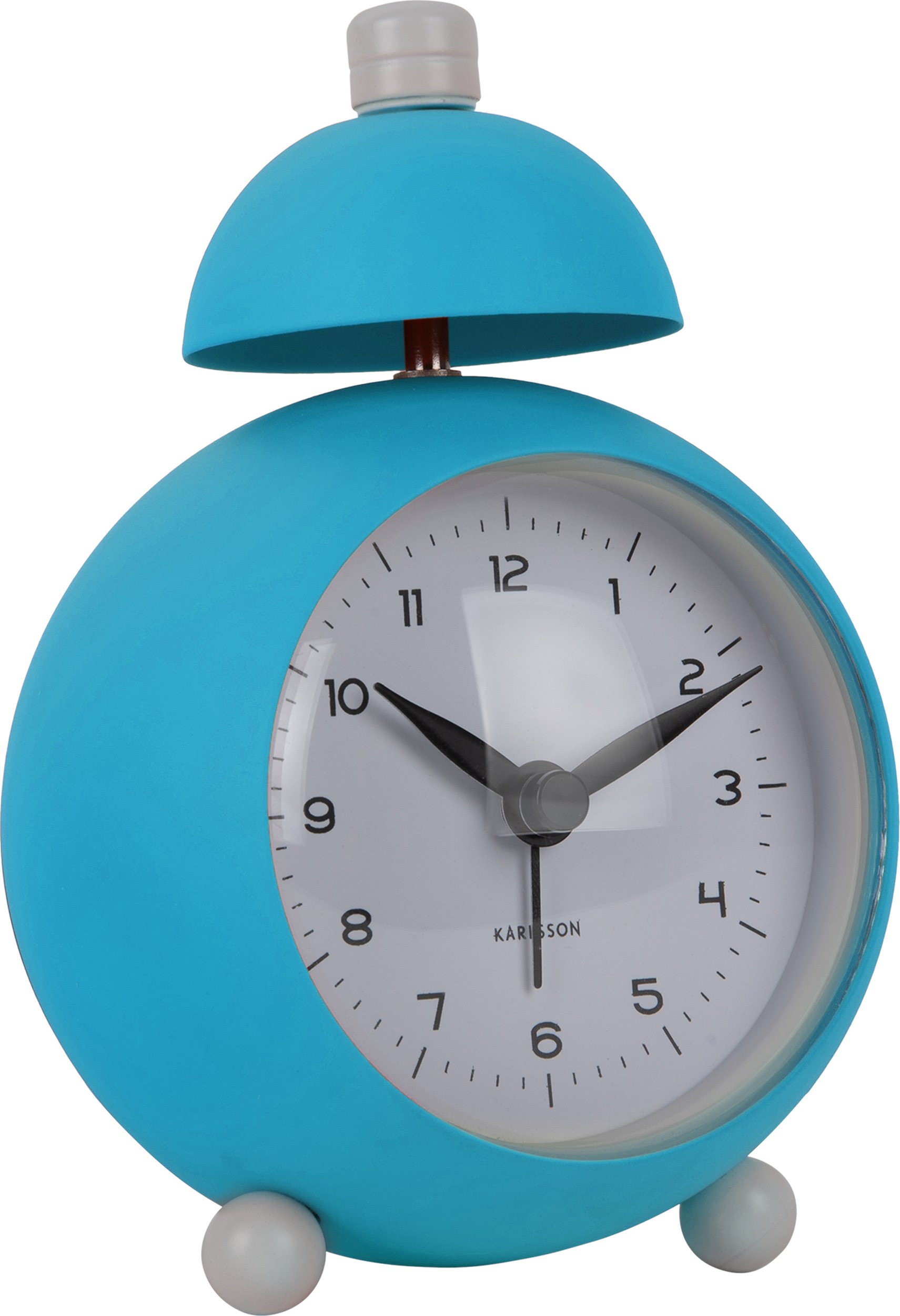 Budzik Chaplin niebieski