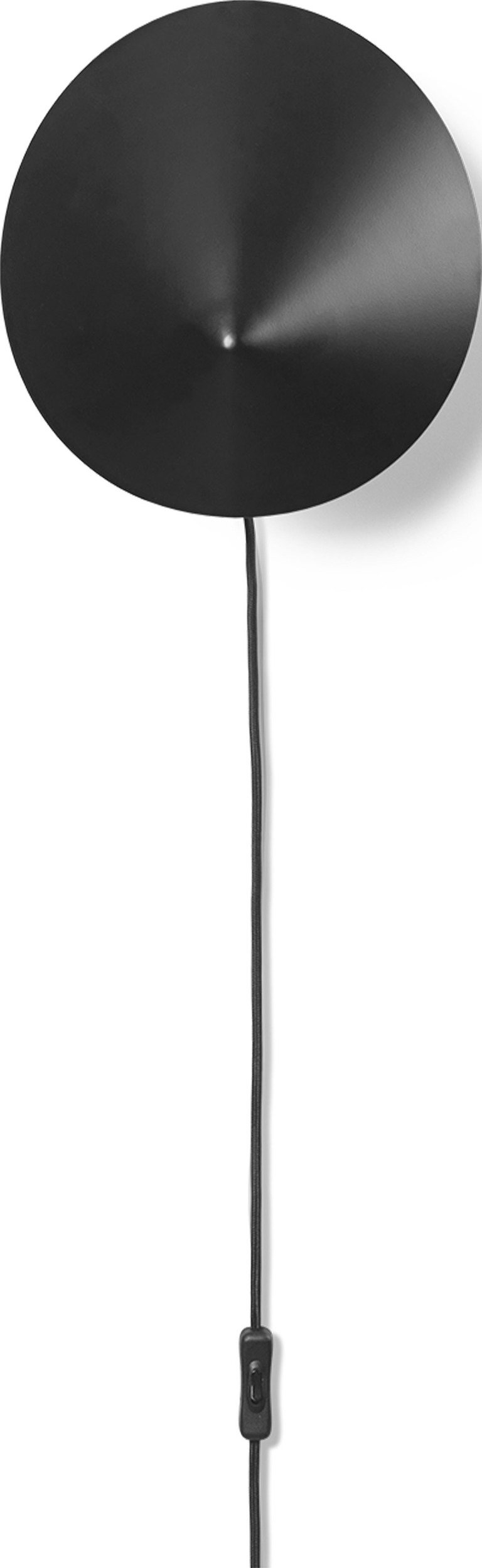 Lampa ścienna Arum czarna