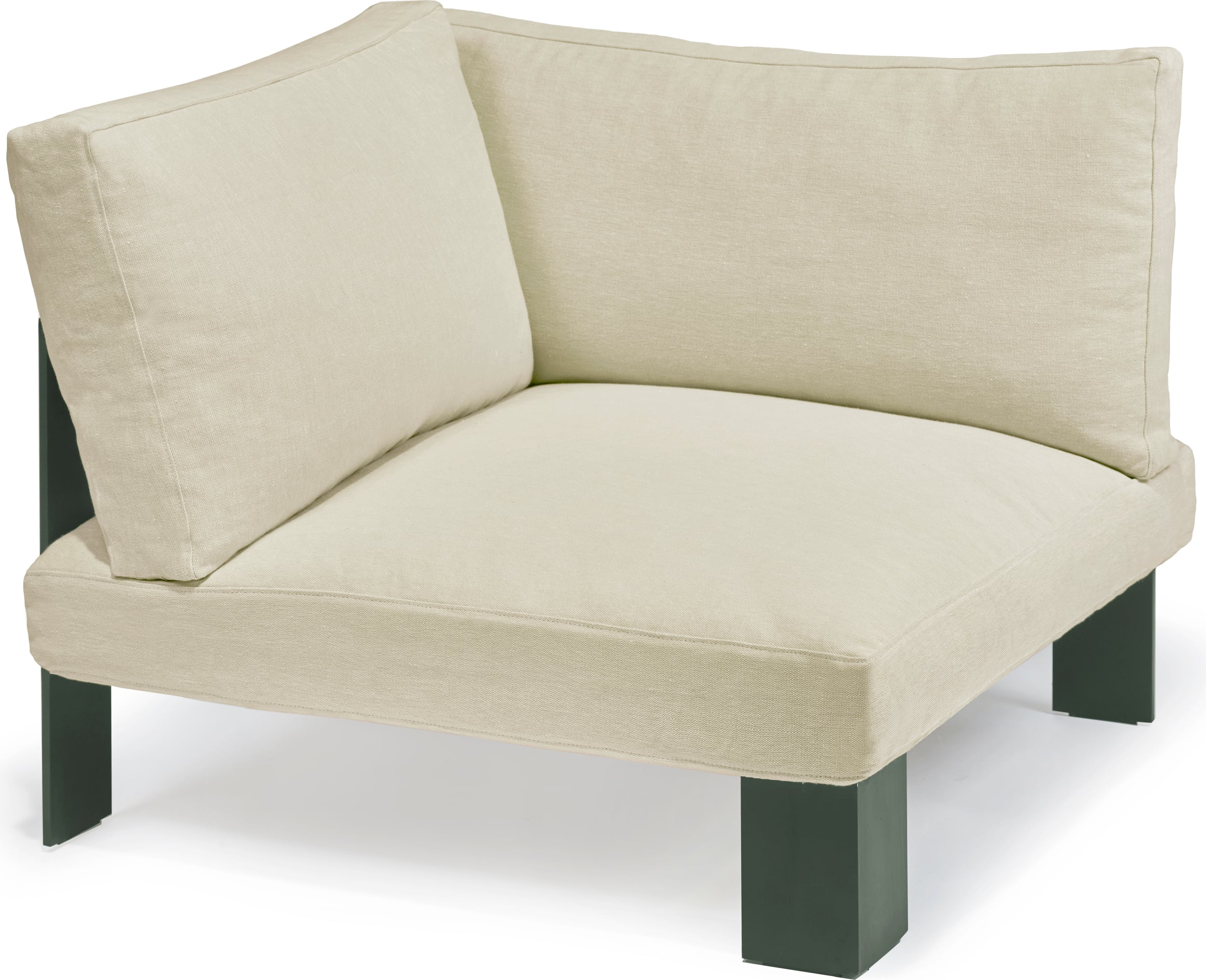 Narożnik sofy modułowej Serax 91 cm piaskowy