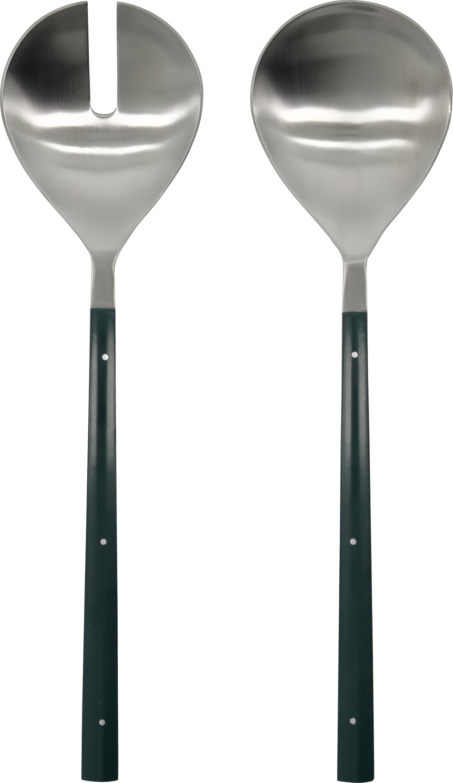 Łyżki do sałatek HDLata ciemnozielone 2 szt.