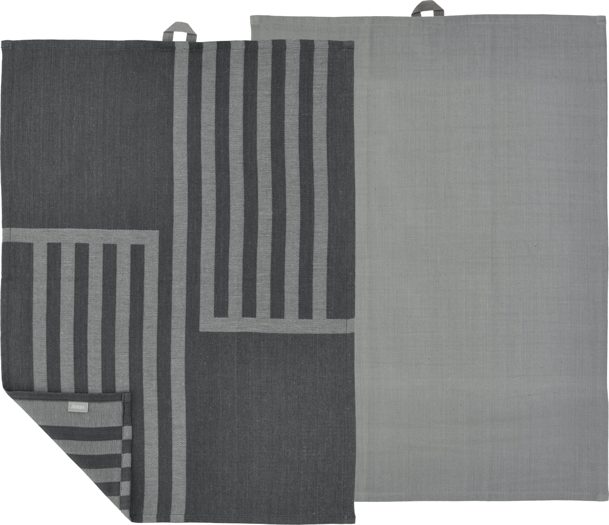 Ścierki kuchenne Reflection 50 x 70 cm szare 2 szt.