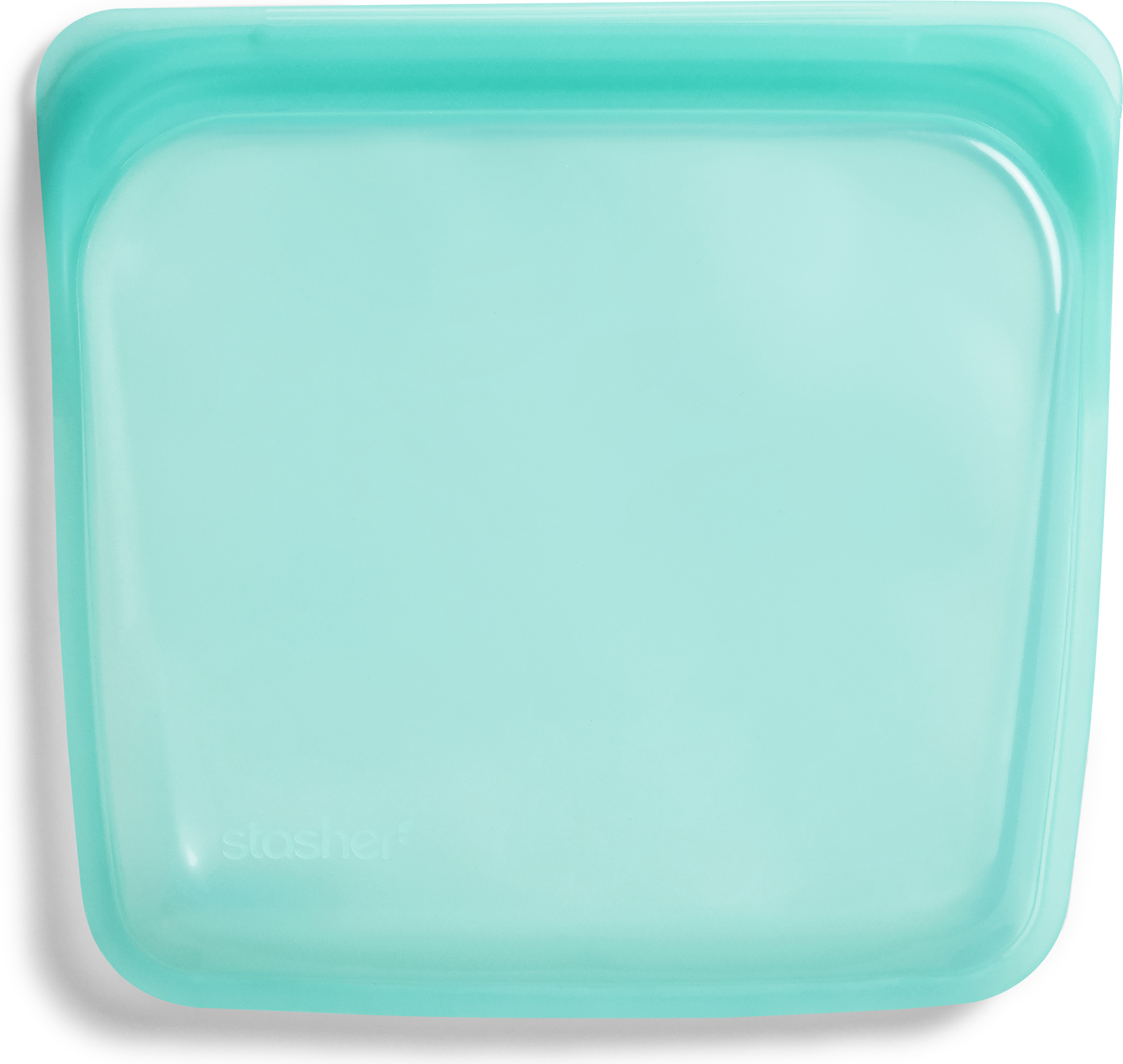 Torebka silikonowa na kanapki Stasher morska