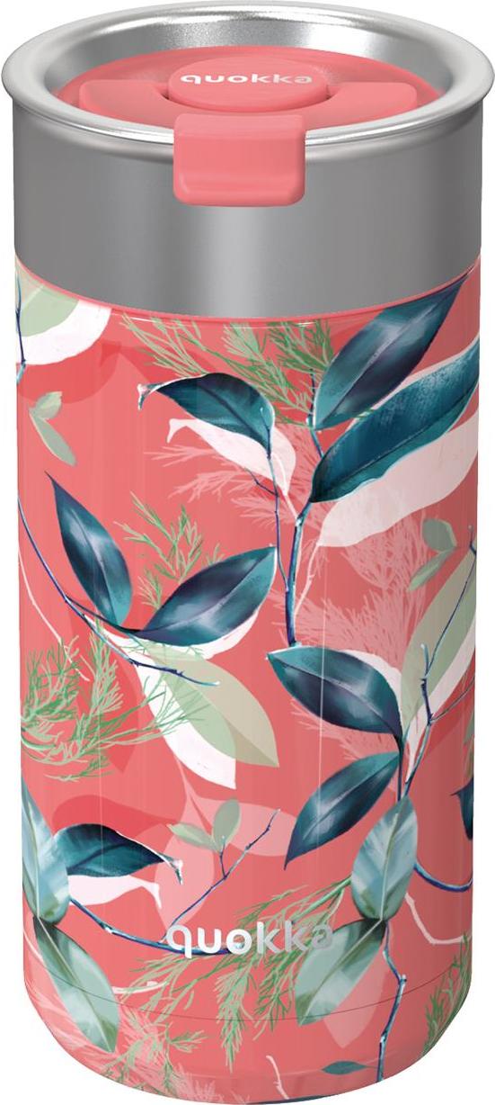 Kubek termiczny Quokka Boost Exotic Pink 400 ml z zaparzaczem