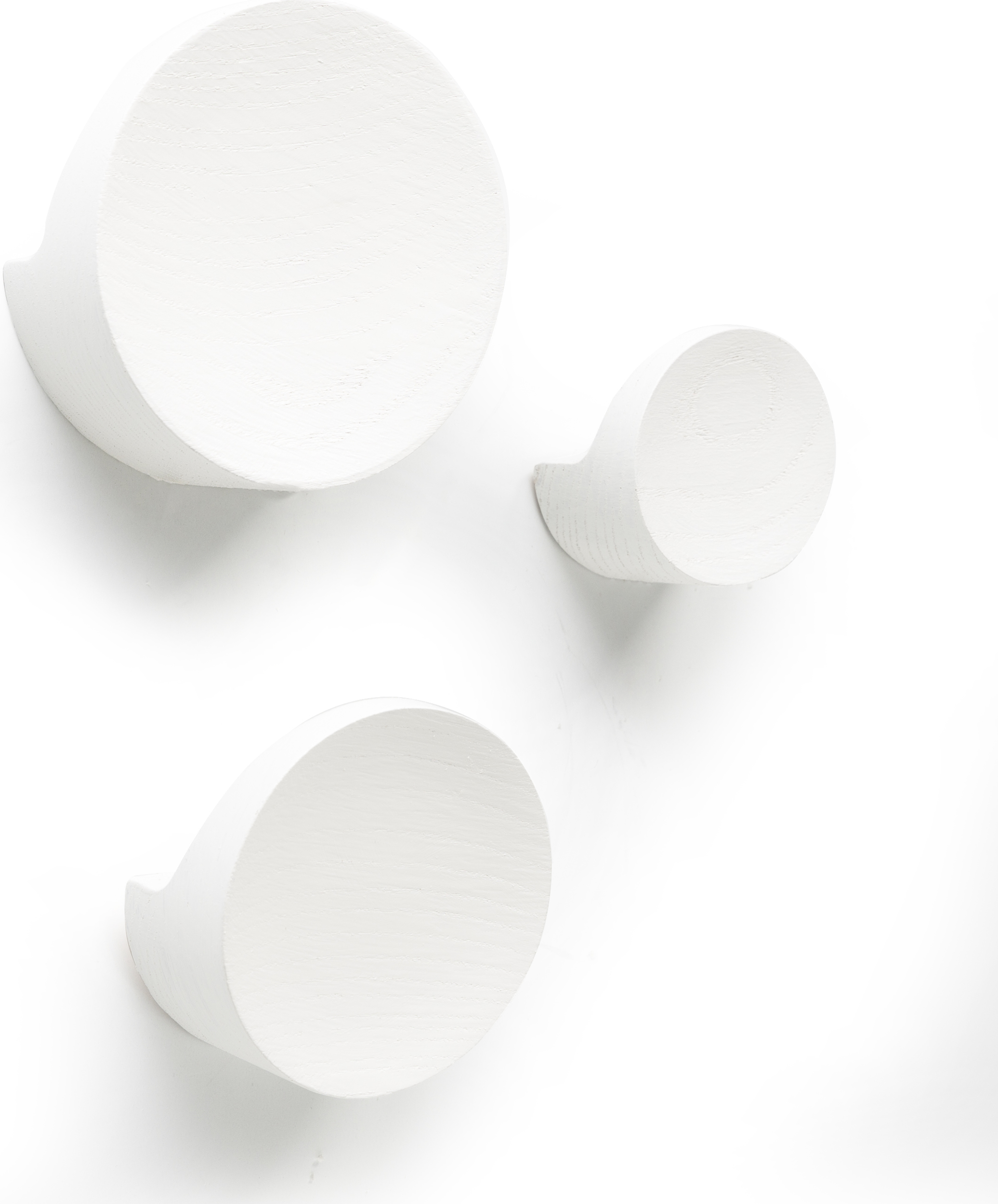 Wieszak Play biały 3 szt. mix