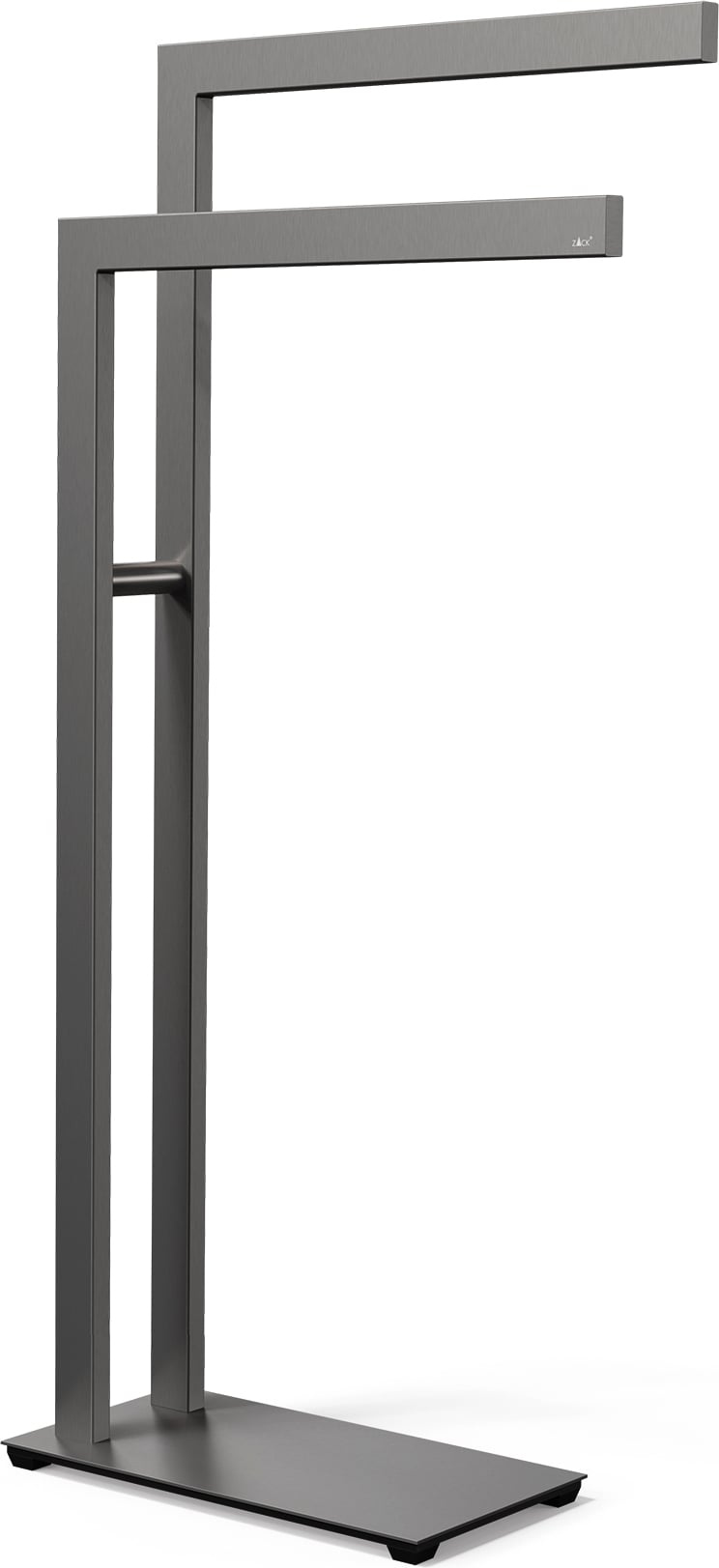 Stojak na ręczniki Linea grafitowy z powłoką PVD