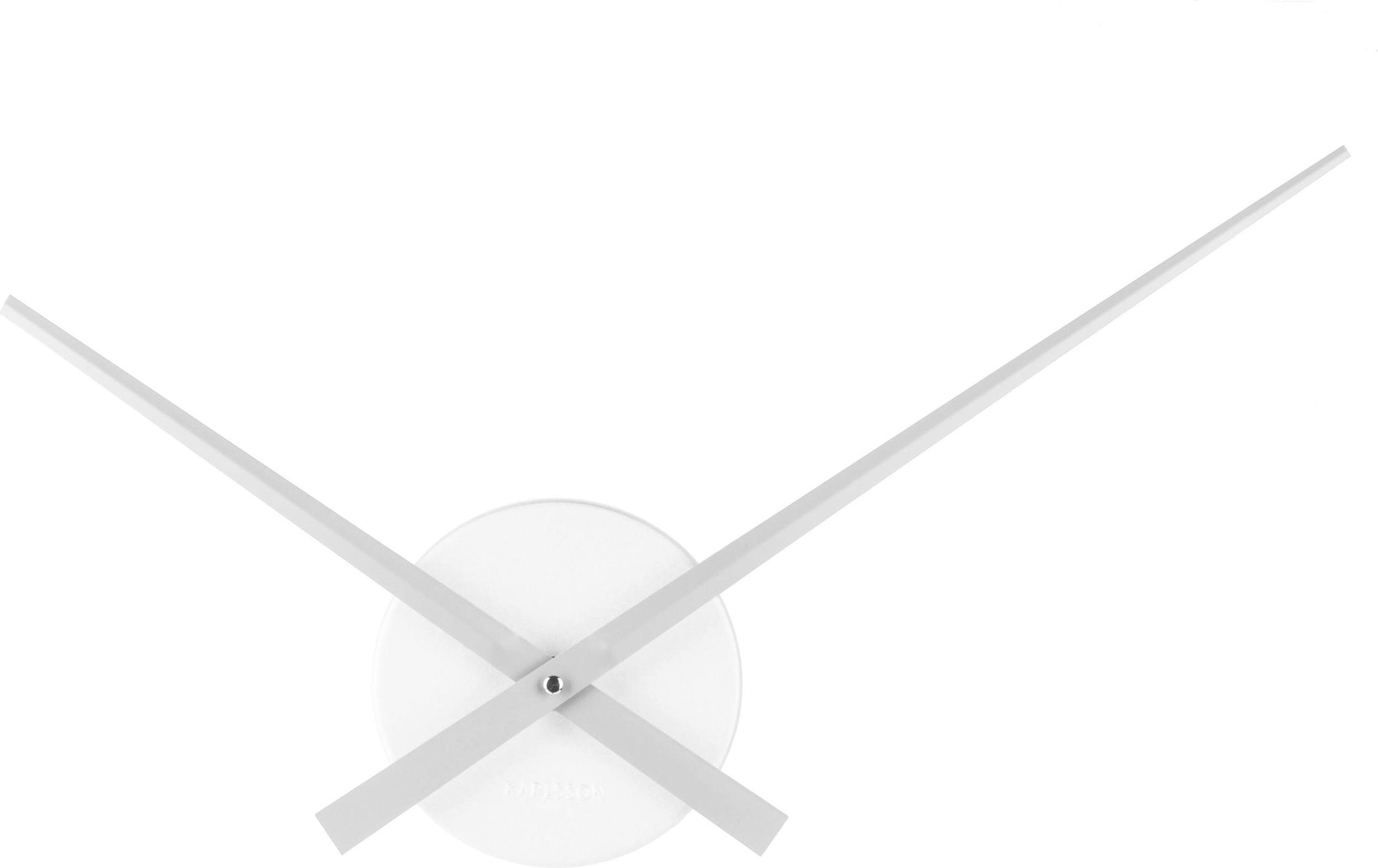 Zegar ścienny Little Big Time Mini srebrny