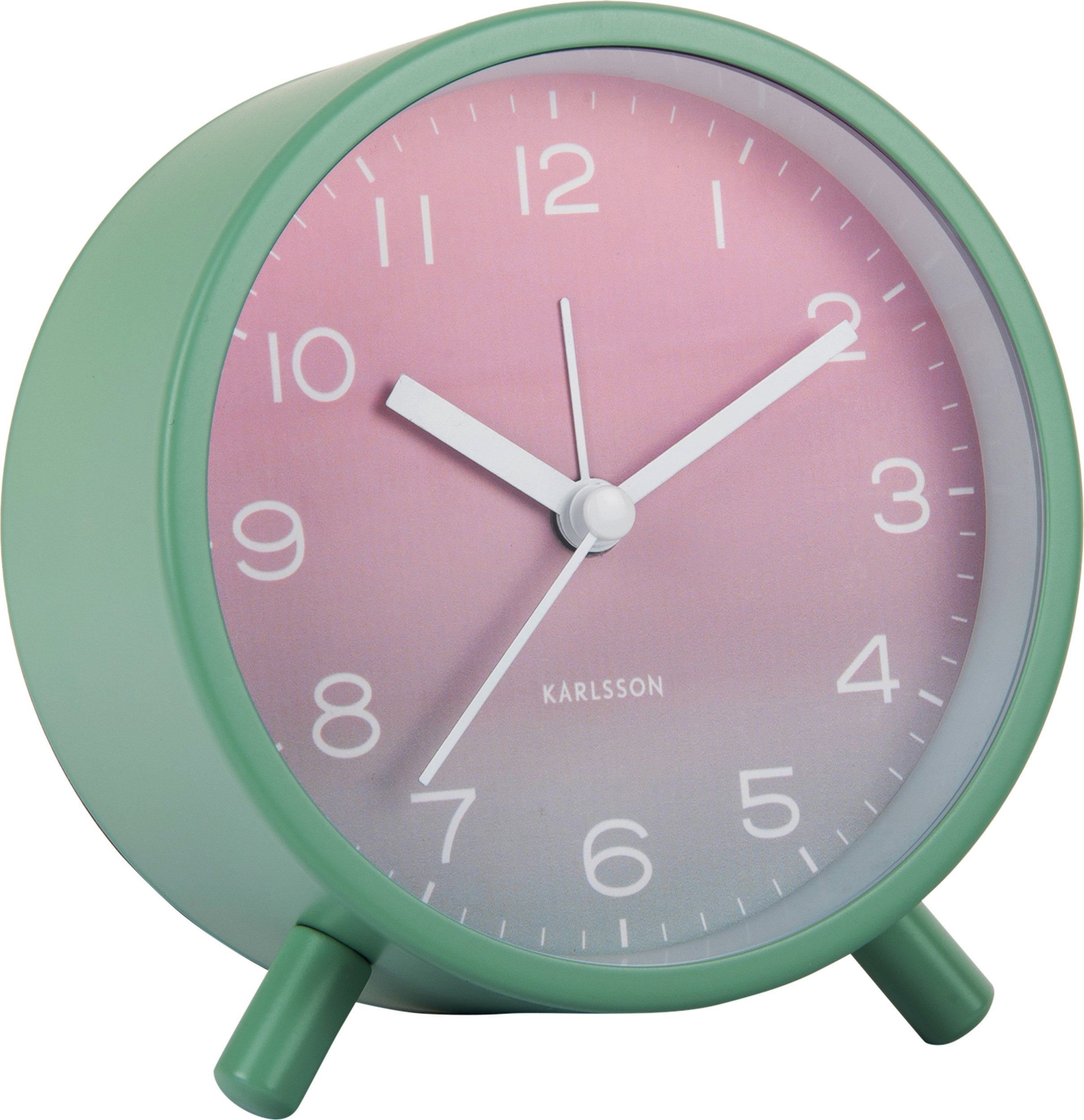 Budzik Gradient zielony