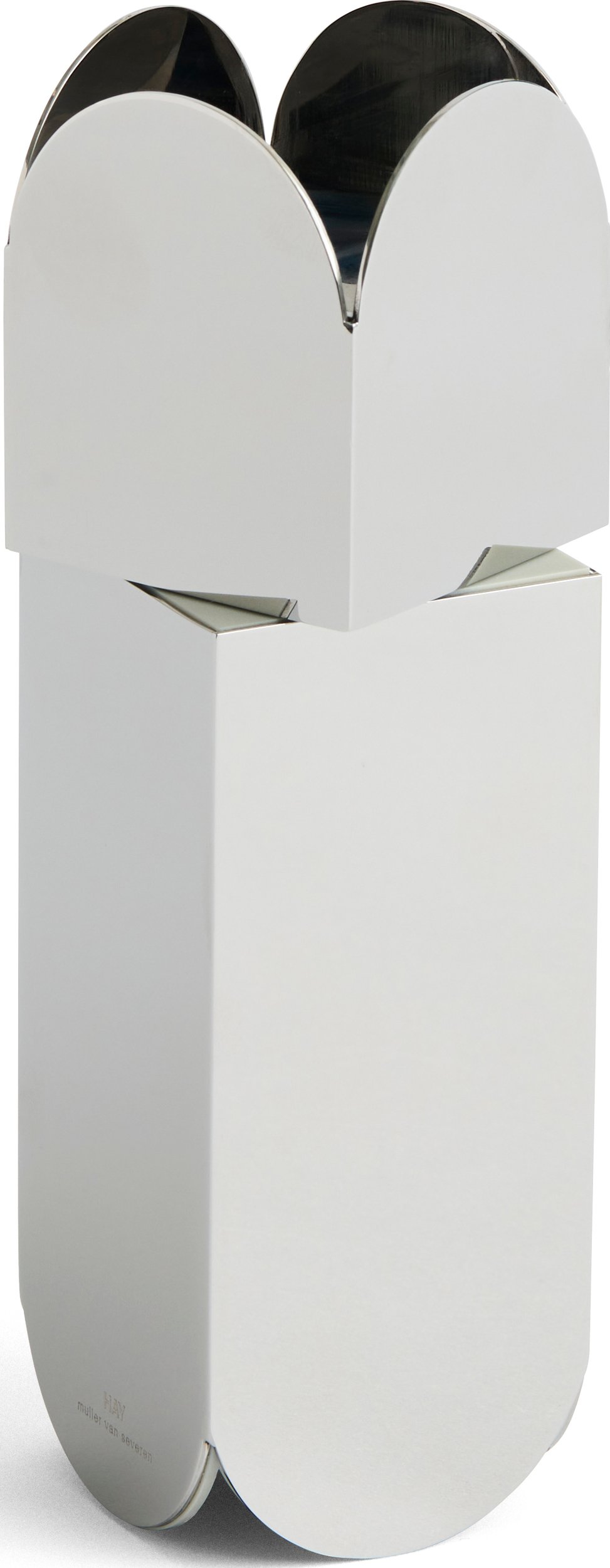 Młynek do soli lub pieprzu Arcs lustrzany