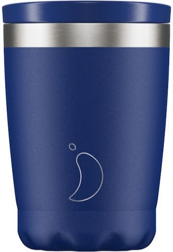 Kubek termiczny do kawy Matte 340 ml niebieski