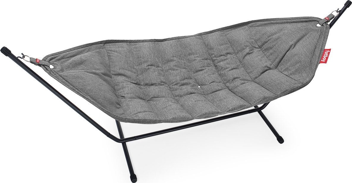 Hamak Headdemock Superb szary ze stojakiem