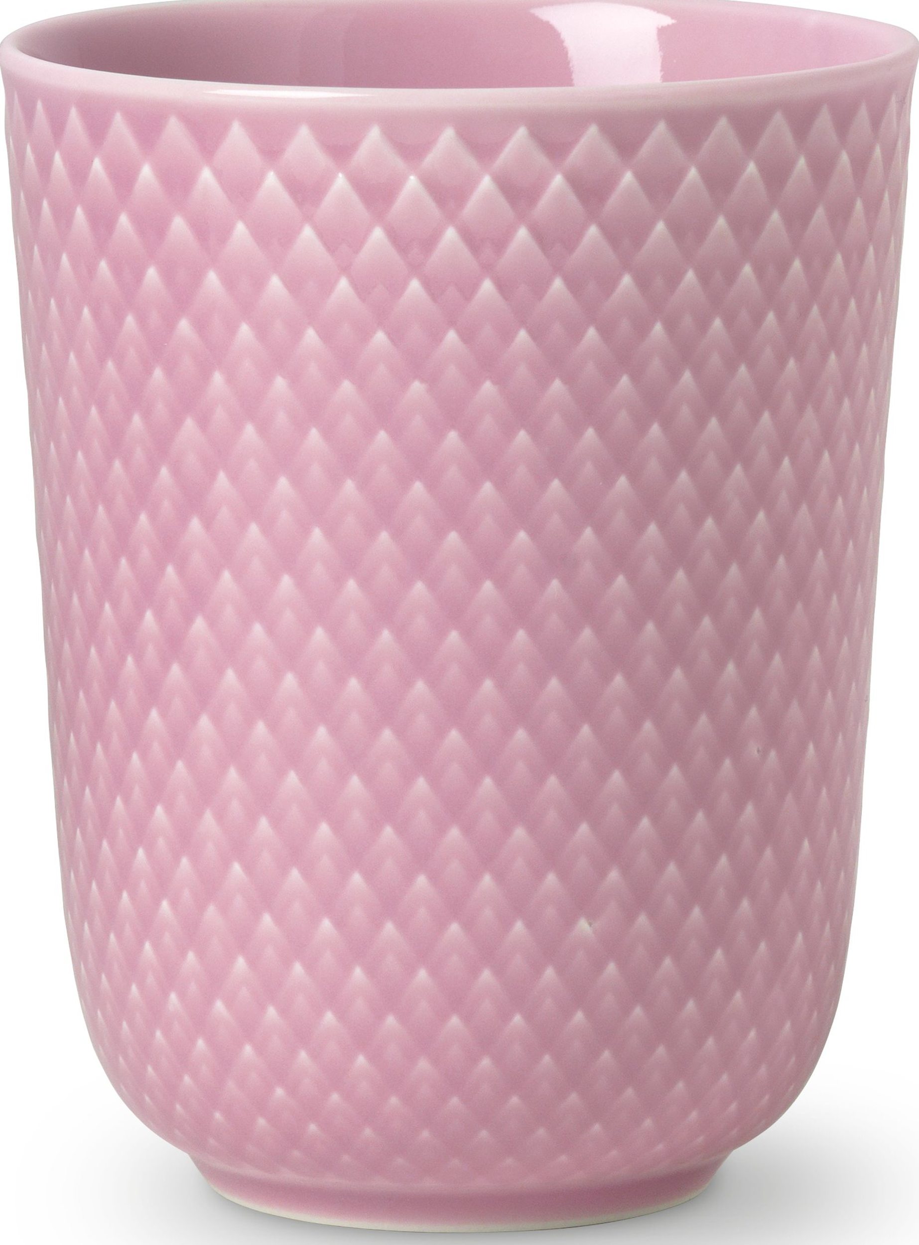 Kubek Rhombe różowy