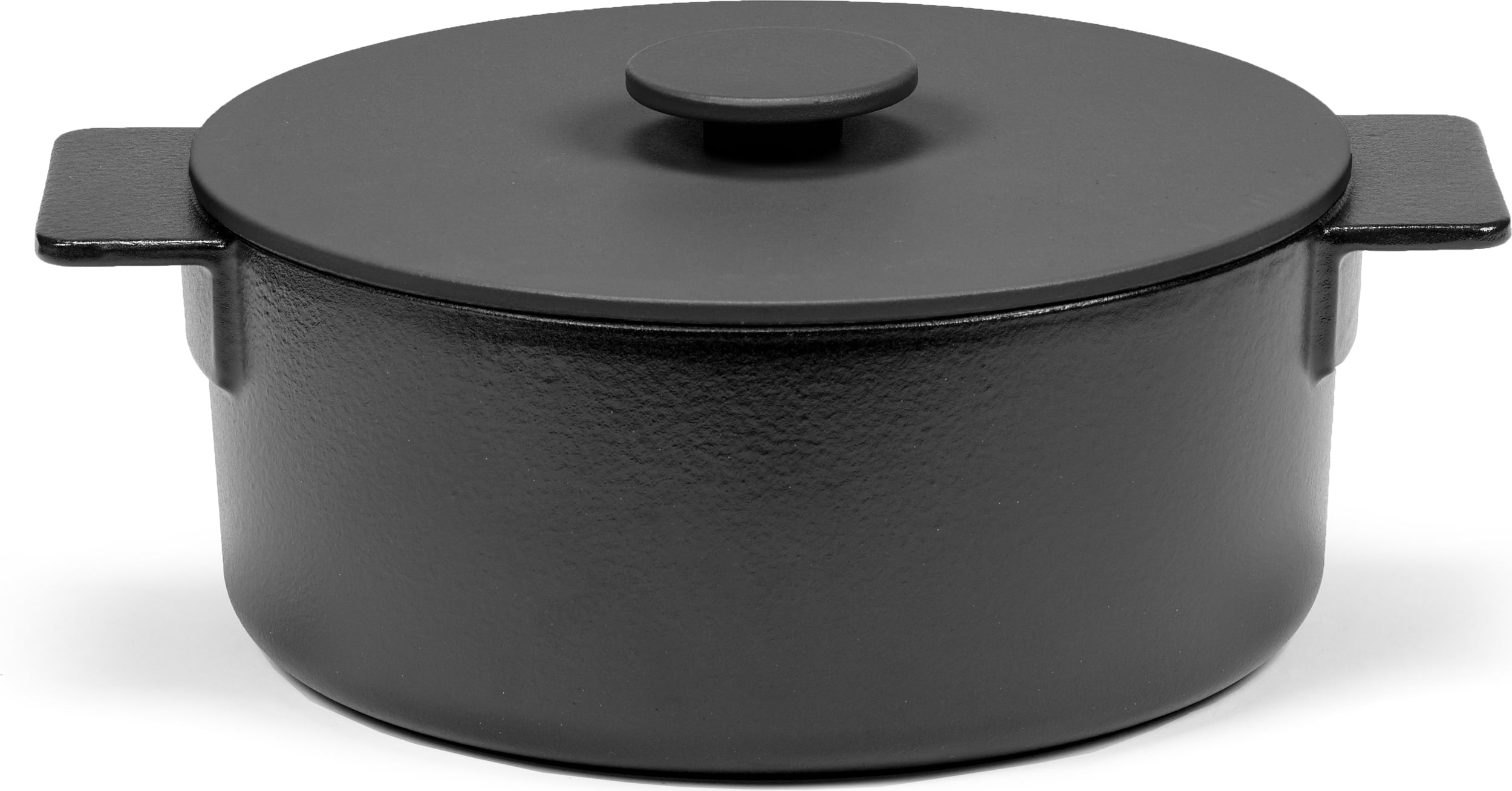 Garnek z pokrywką Surface 4,6 l czarny 2 el.