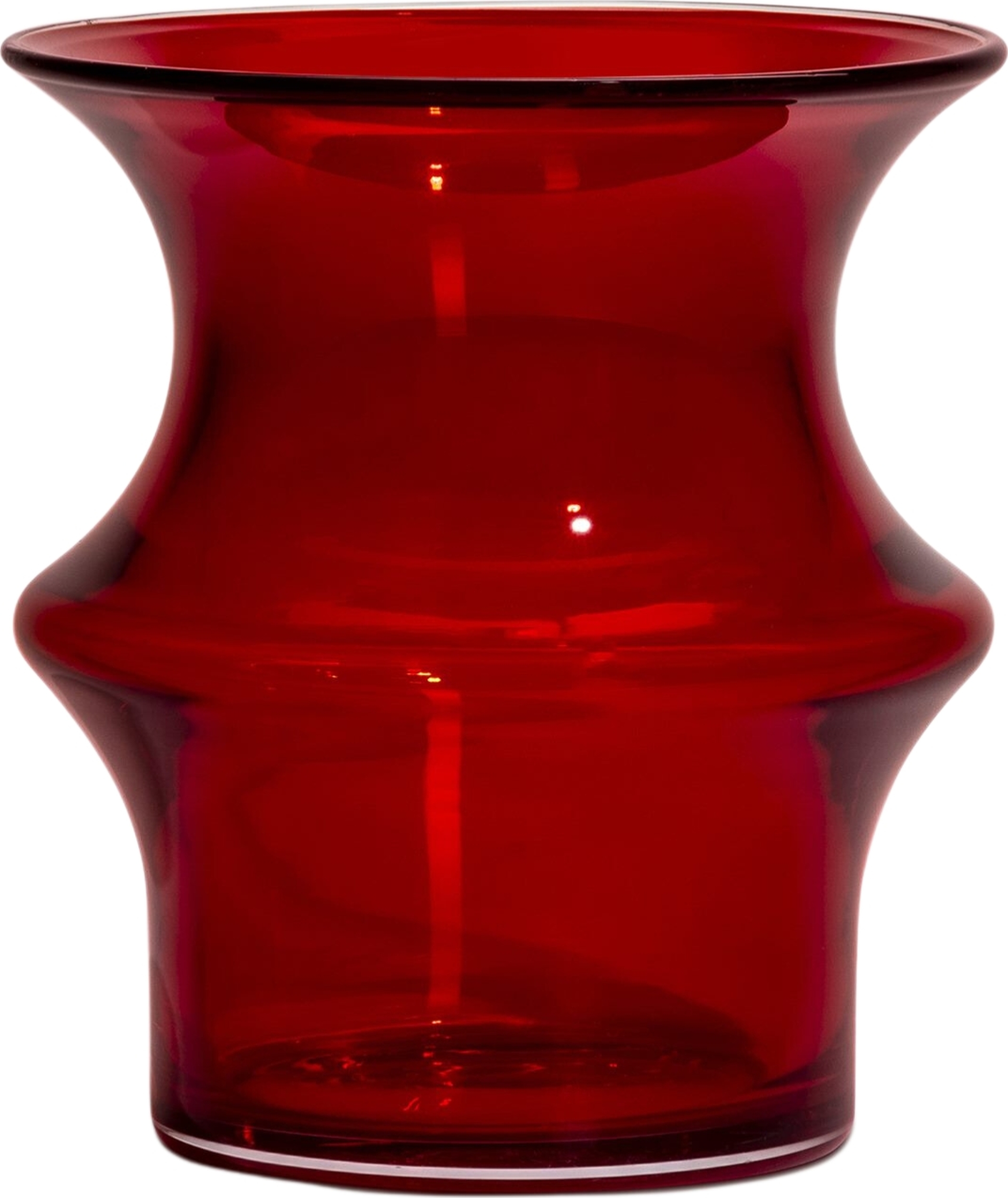 Wazon Pagod 16,7 cm czerwony