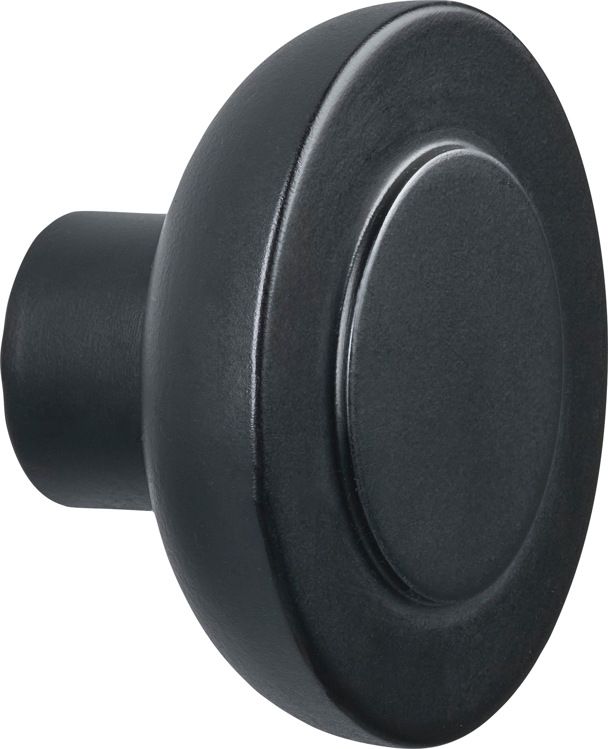 Haczyk ścienny Sensu 7,5 x 4,5 cm czarny