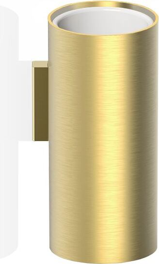 Kubek na szczoteczki do zębów Mikado mosiądz ścienny