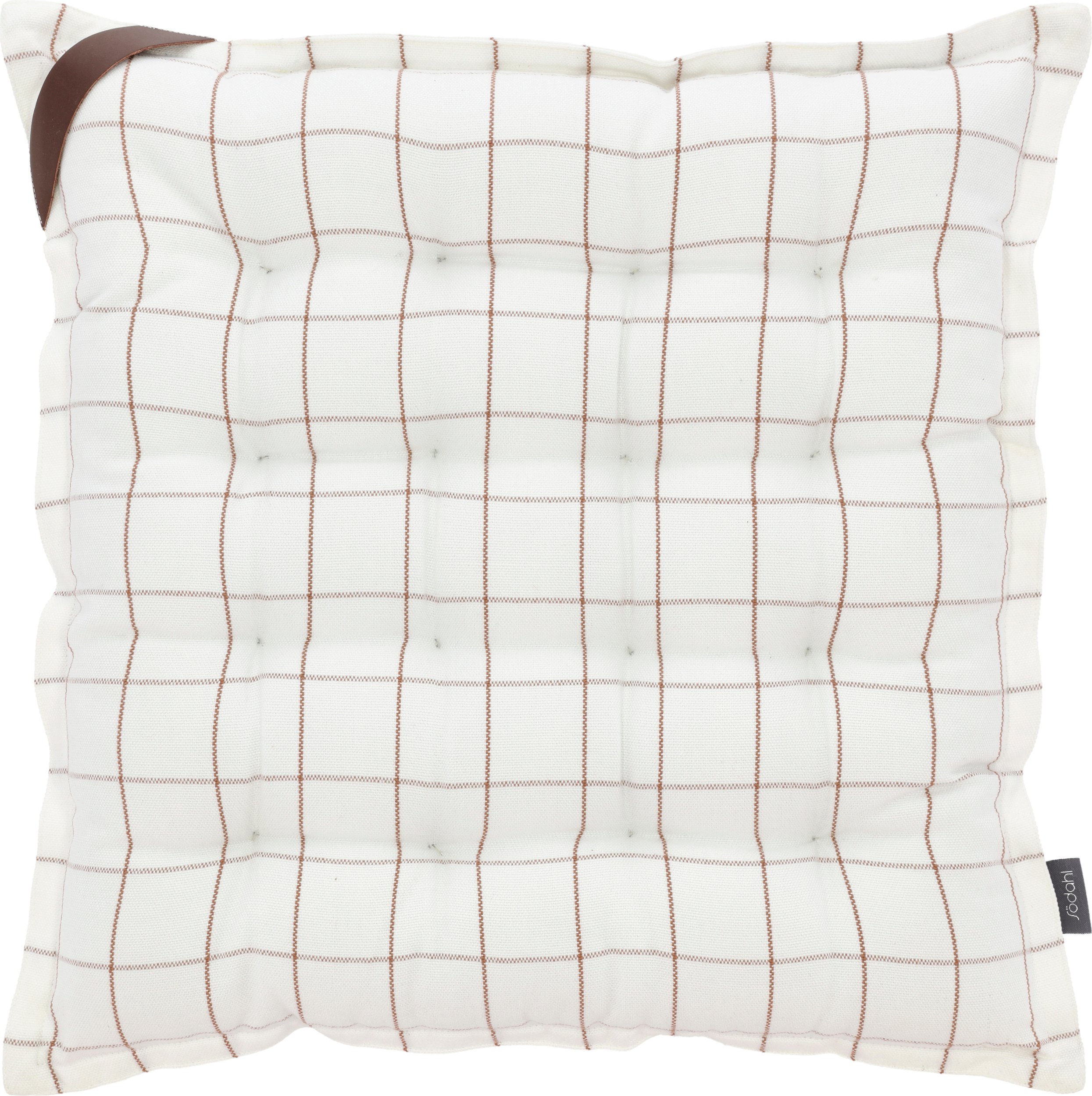 Poduszka siedzisko Vista 40 x 40 cm biała