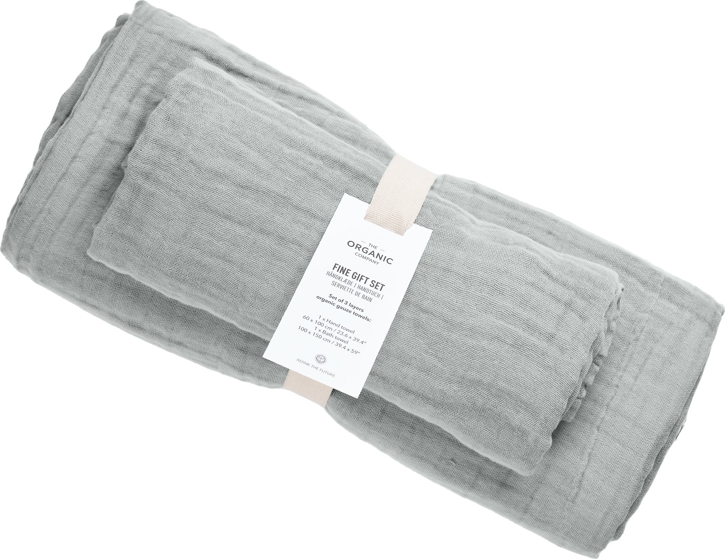 Ręczniki Fine miętowe 2 szt.