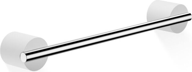 Wieszak reling na ręczniki Stone 30 cm chrom-biały