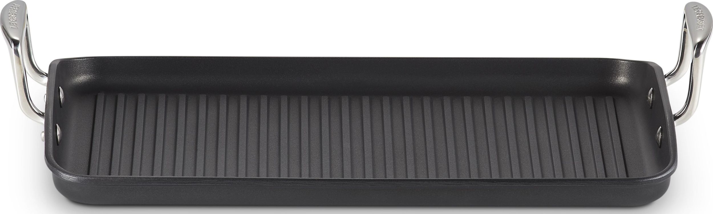 Płyta grillowa Le Creuset 35 cm aluminium nieprzywierające z rowkami