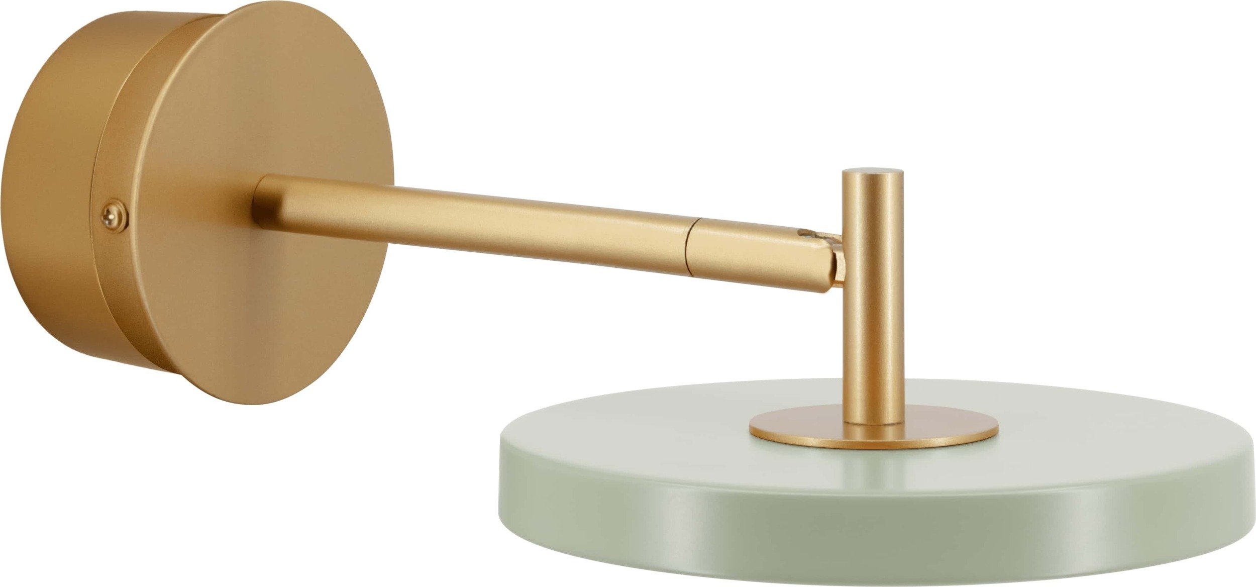 Kinkiet Asteria 25 cm oliwkowy z zawieszeniem ściennym