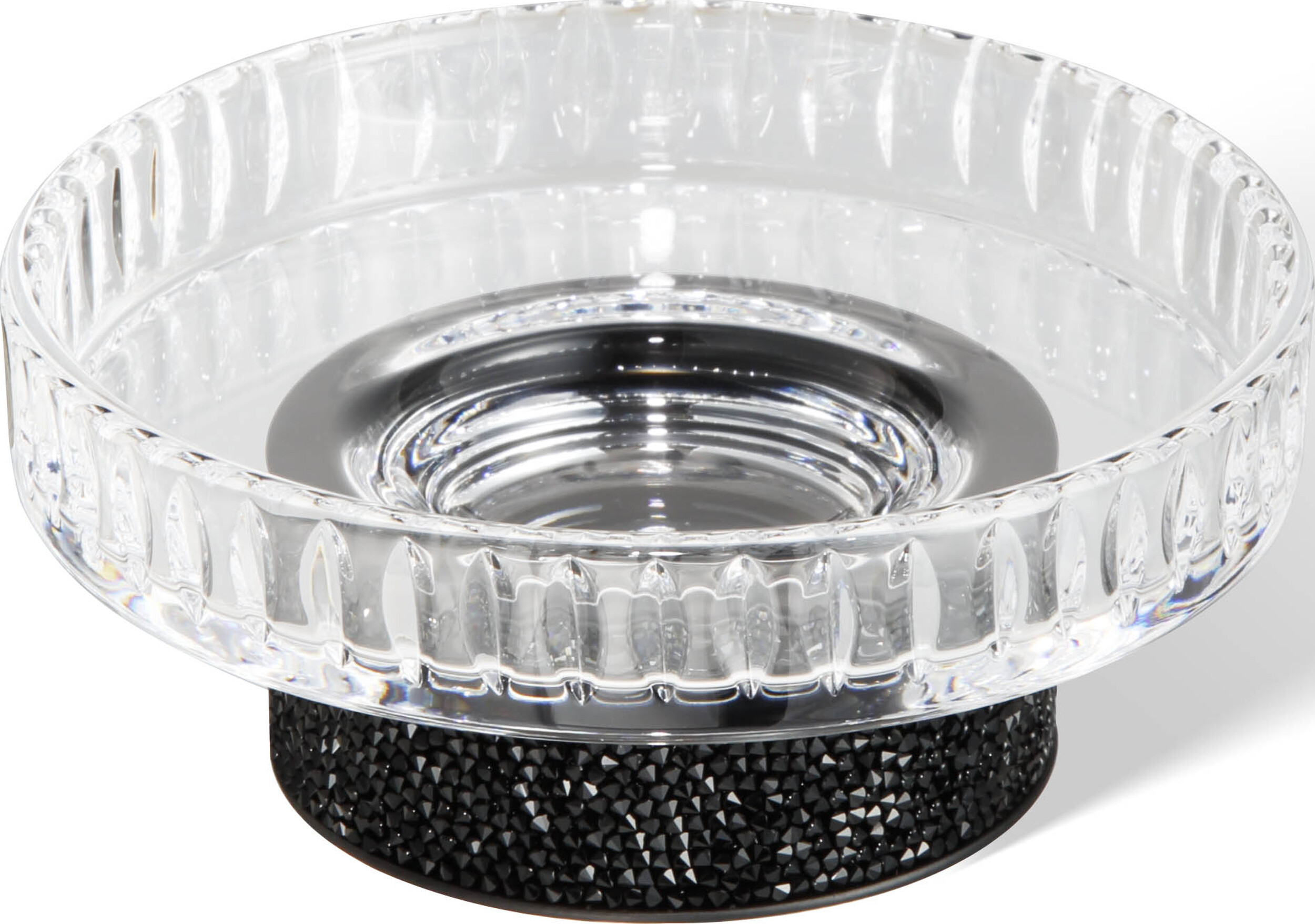 Mydelniczka Rocks karbowana czarny mat