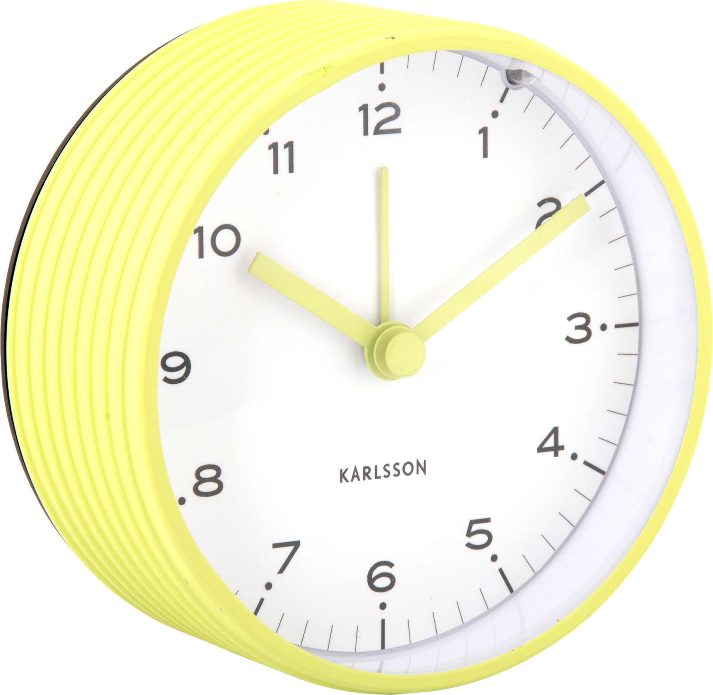 Budzik Circus Rings jaskrawozielony