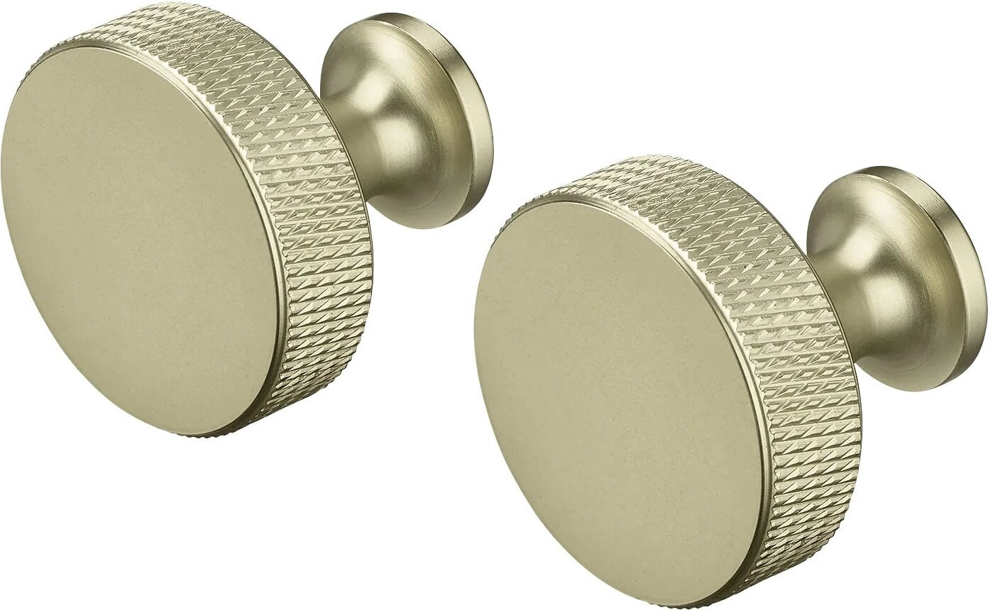 Haczyki ścienne Rof okrągłe mosiądz 2 szt.