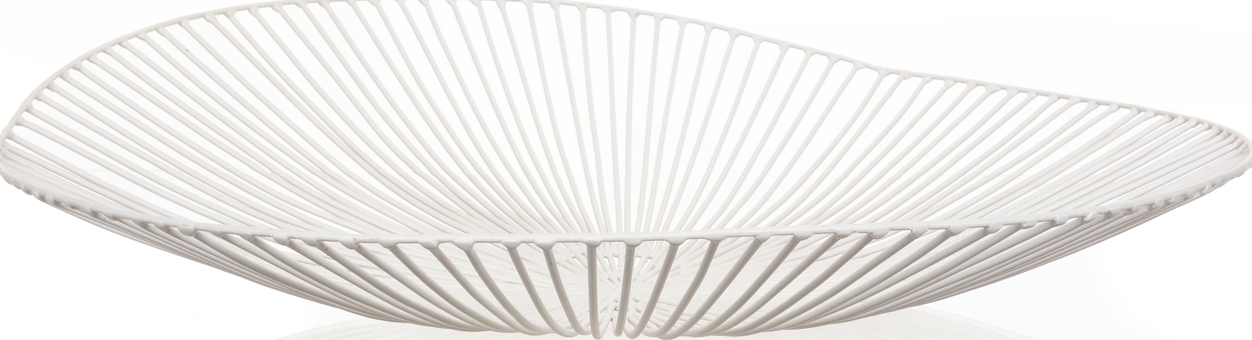 Kosz na owoce Edo 50 cm biały