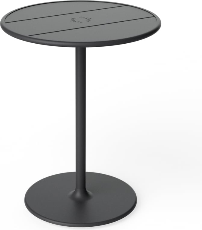 Stolik ogrodowy Fred's okrągły antracytowy