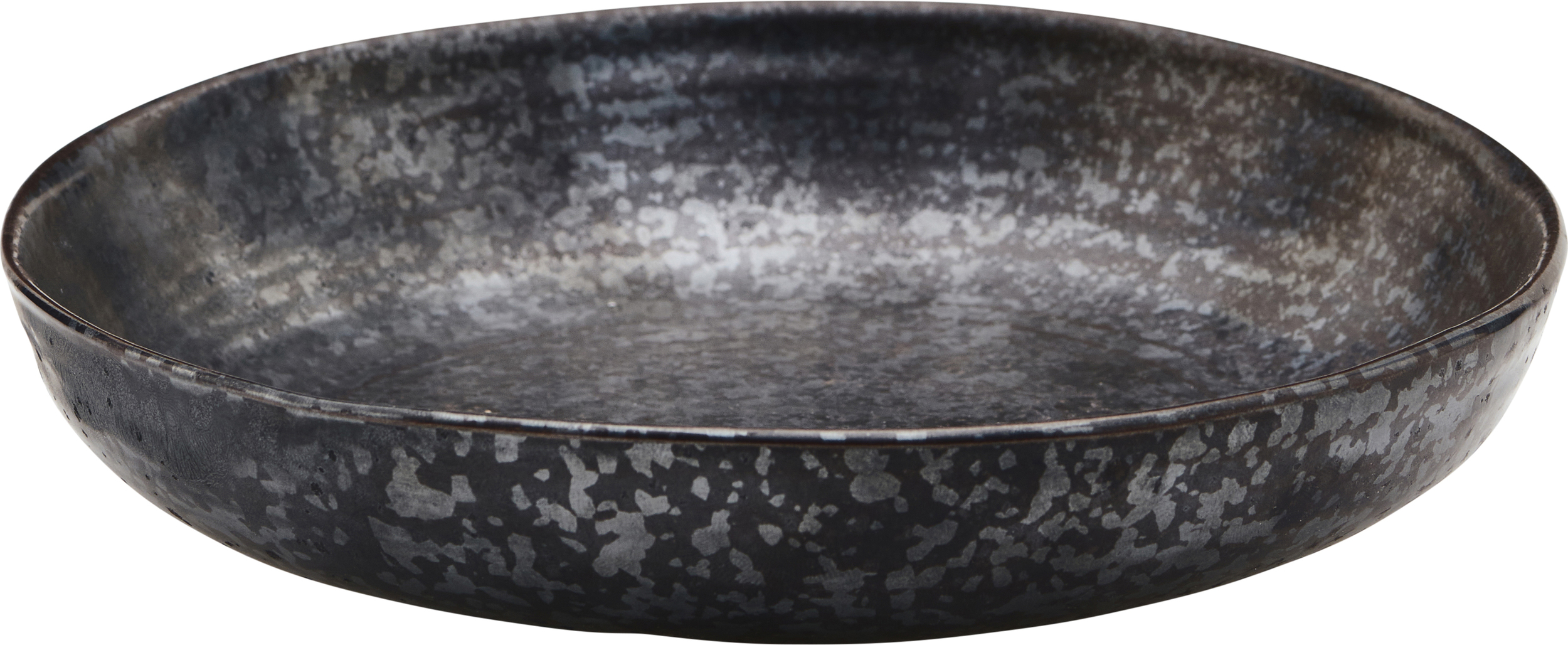 Miska Pion 19 cm czarno-brązowa